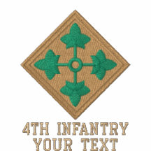 4th Infantry Embroidered Polo Shirt