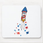 4th July Rocket mousepads
