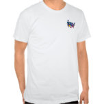 4th July State flag maps of the United States Tshirt