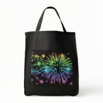 4th of July and New Years tote bags