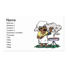 4th Of July Barbeque Business Cards