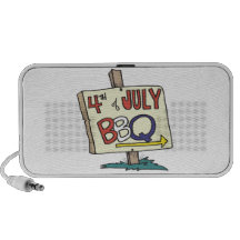 4th Of July Barbeque Mp3 Speaker