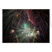 4th of July Birthday Wish Card
