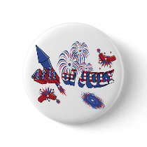 4th of July button