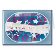 4th of July Card for Our Troops