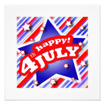 4th of July Celebration Photo Enlargement