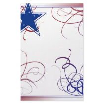 4th of July Decorative Stationery