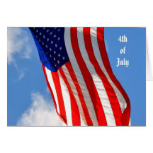 4th of July Greeting Card