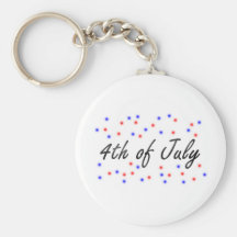 4th of July Key Chain
