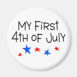 4th of July My First 4th of July (Stars) Magnet