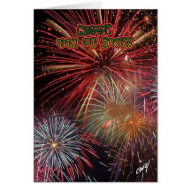 4th of july party invitation greeting card