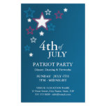 4th of July Patriot Party flyer