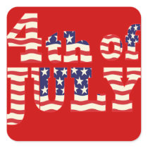 4th of July stickers