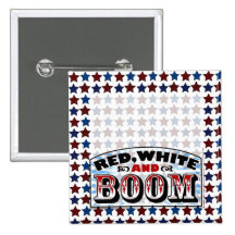 4th of July Template Pins