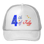4th of July Trucker Hats