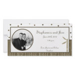 4x8 Engagement Photo Announcement Bamboo Bliss Personalized Photo Card