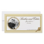 4x8 Engagement Photo Announcement Sandy Beach Photo Card