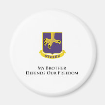 502nd PIR-My Brother Defends Our Freedom Fridge Magnet