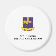 502nd PIR- My Husband Defends Our Freedom Fridge Magnets