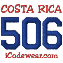 506 Costa Rica Embroidered Hoody