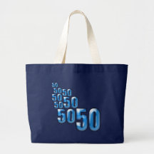 50 50 50 CANVAS BAG