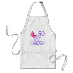 50 And Fabulous Birthday Aprons