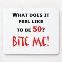 50 Bite Me! Mousepads