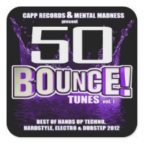 50 Bounce Tunes Sticker