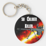50 Calibre Killer Key Chain