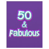 50 & Fabulous Birthday Gifts Customized Letterhead
