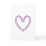50 Feet of Love Card Purple
