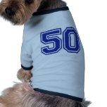 50 - fifty pet shirt