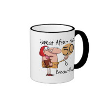 50 is Beautiful Tshirts and Gifts Mug
