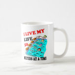 50 metres at a time mug
