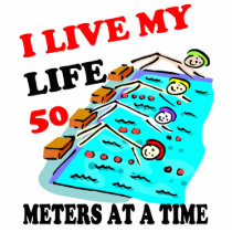 50 metres at a time
