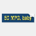 50 MPG, baby Bumper Stickers