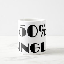 50% Single Coffee Mug