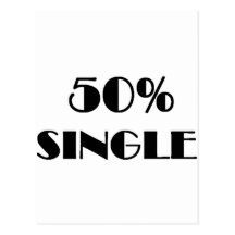 50% Single Post Card