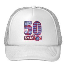 50 STATES USA GORRO DE CAMIONERO
