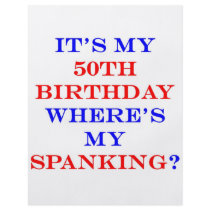 50 Where's my spanking?