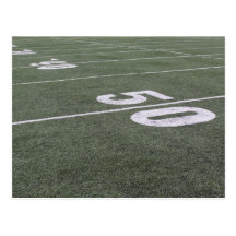 50 Yard Line Post Card