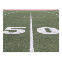 50 Yard Line Postcards