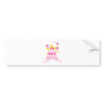 50 Year Old Birthday Cake Bumper Stickers
