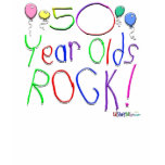 50 Year Olds Rock ! T-shirt