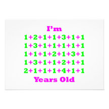 50 Years Old Magenta Gr Invites