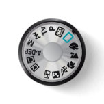 50D Mode Dial Pinback Button