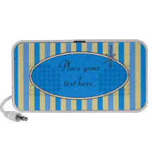 50s Retro Blueberries & Cream Doodle iPod Speaker
