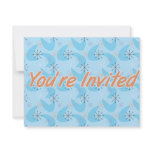 50's Retro Style Girl Birthday Invitation