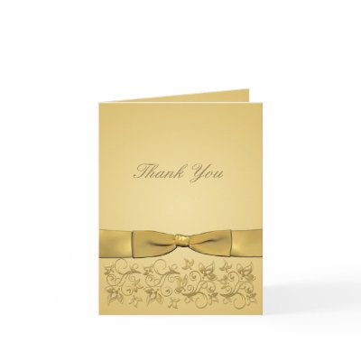 50th Wedding Anniversary Card on This Thank You Card Matches The Rsvp Card And 50th Wedding Anniversary