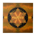 50th Anniversary Golden Earth Tile